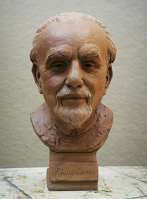 Philip Cohen, portrait bust