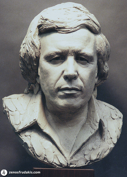  Portrait sculpture of Don McLean by Zenos Frudakis 