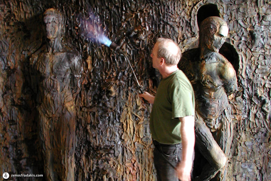  The Freedom sculpture was cast at Laran Bronze Foundry in Chester, Pennsylvania. 