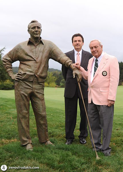 Arnold Palmer, Laurel Valley, sports sculpture