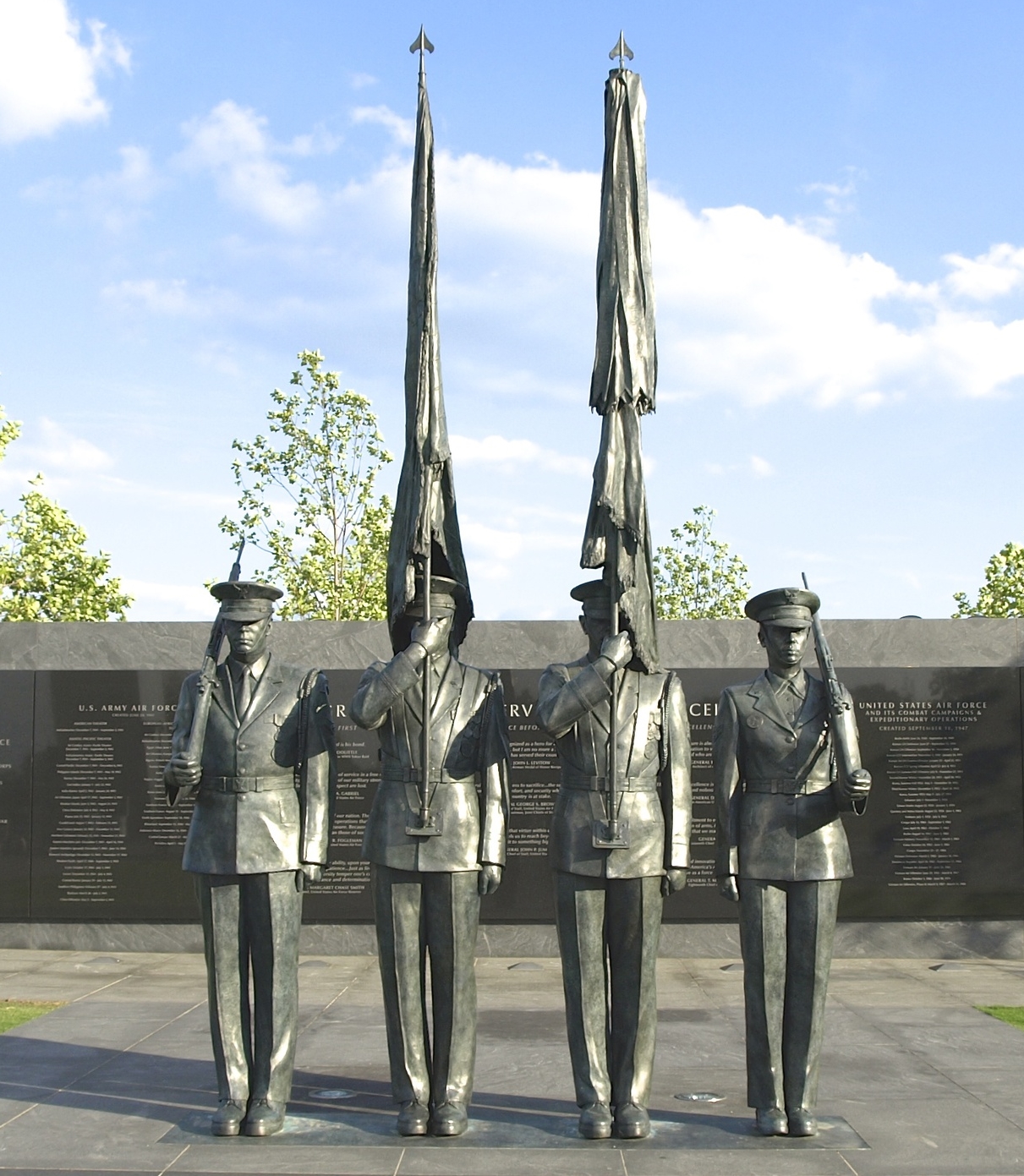 US Air Force Memorial Honor Guard, sculpture collection