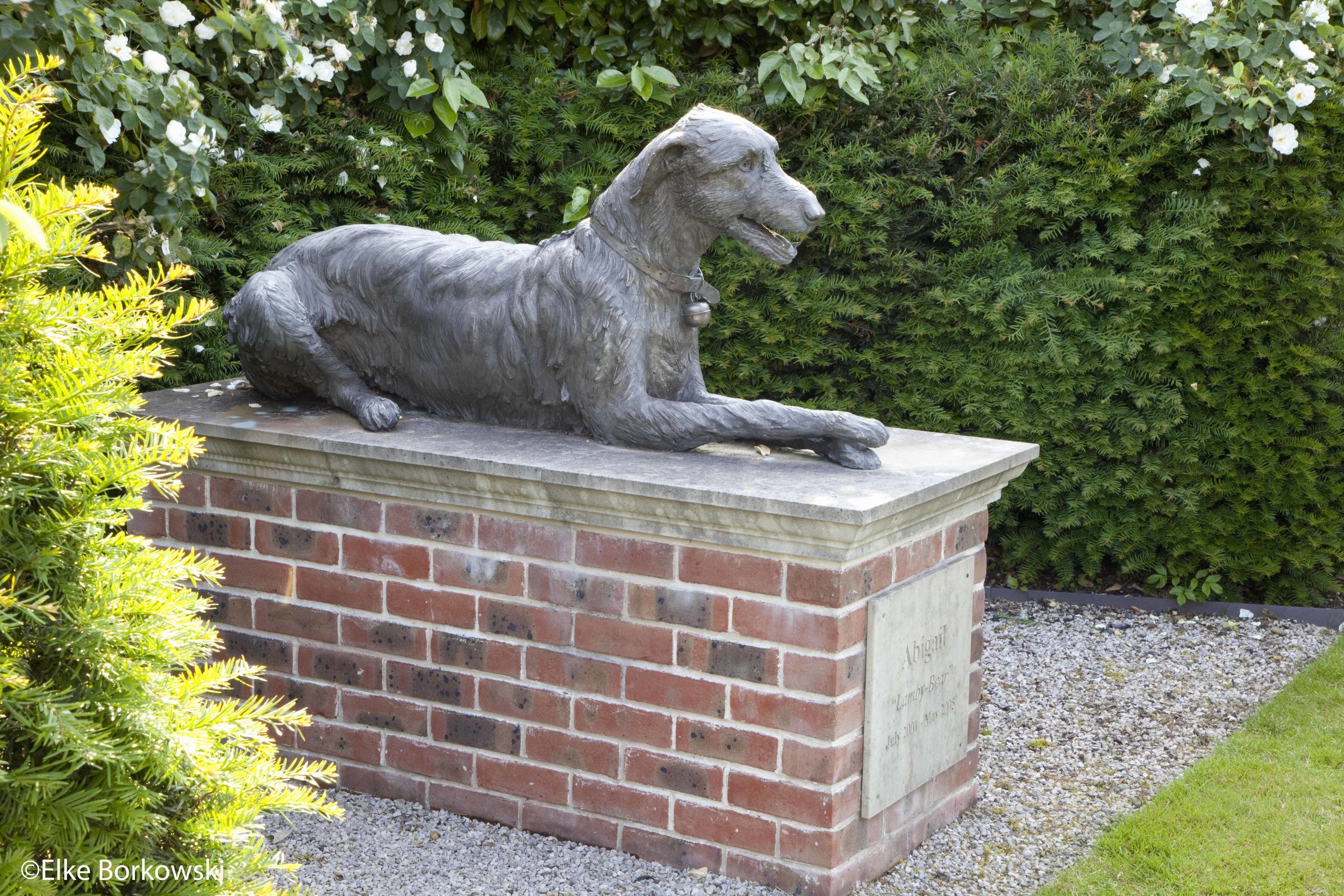 Lamby, Irish Wolfhound sculpture