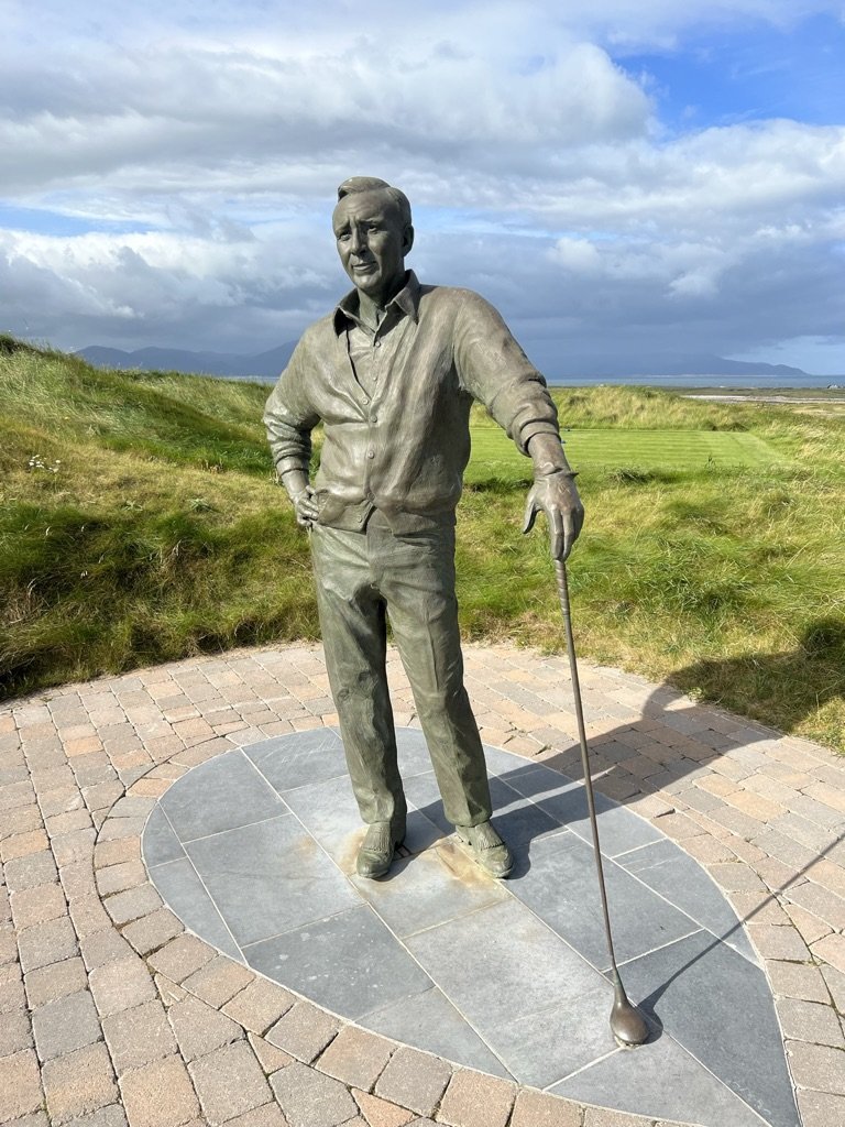  Arnold Palmer, Tralee, sports sculpture by Zenos Frudakis 