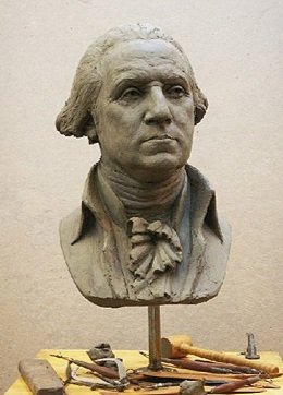 George Washington, portrait bust