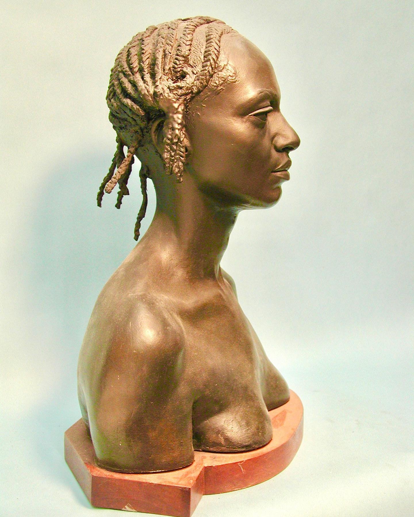 Sheila, portrait sculpture