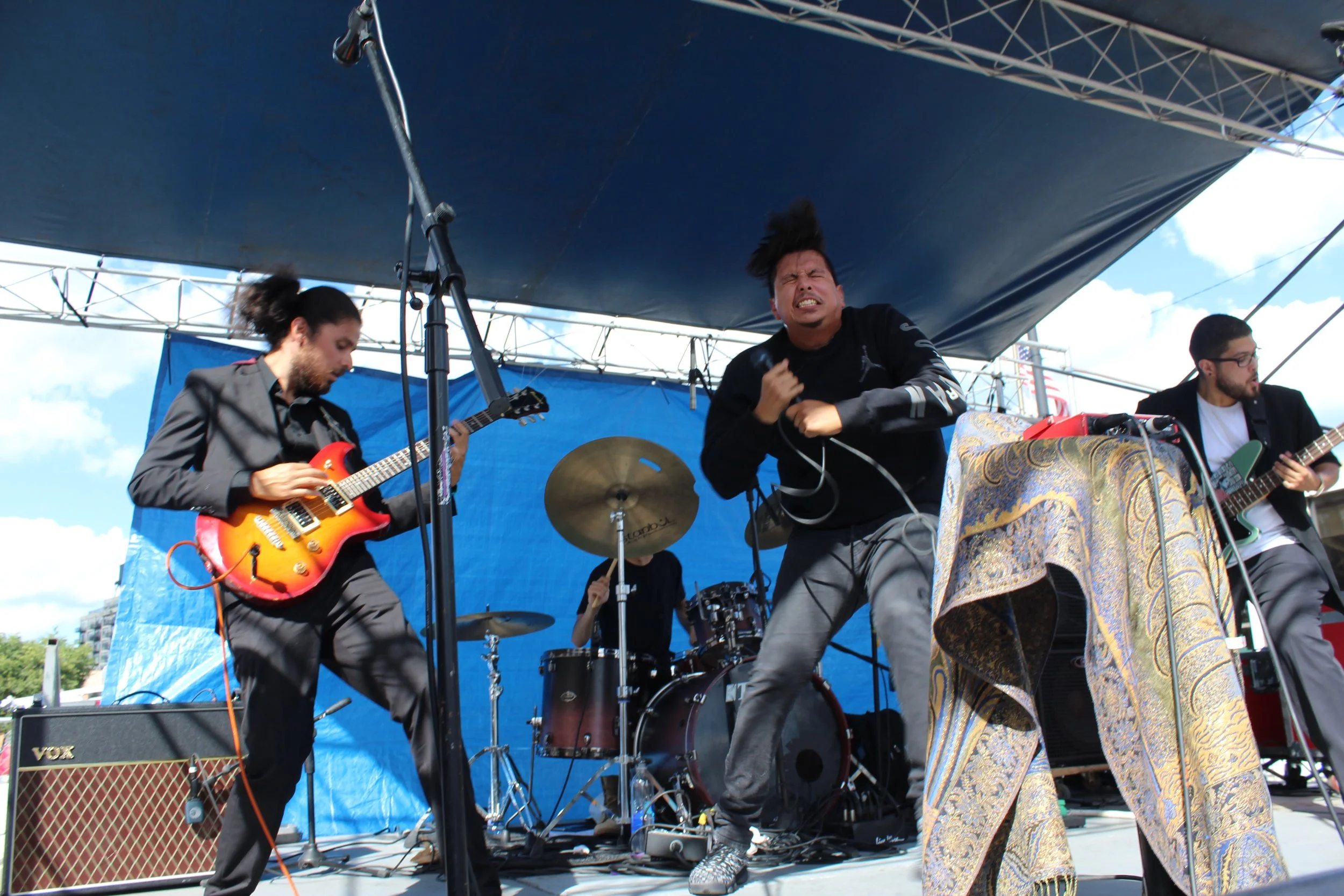 Maybe it was the beautiful weather, friends in attendance, or the smell of tacos, but their set was pretty sweet.