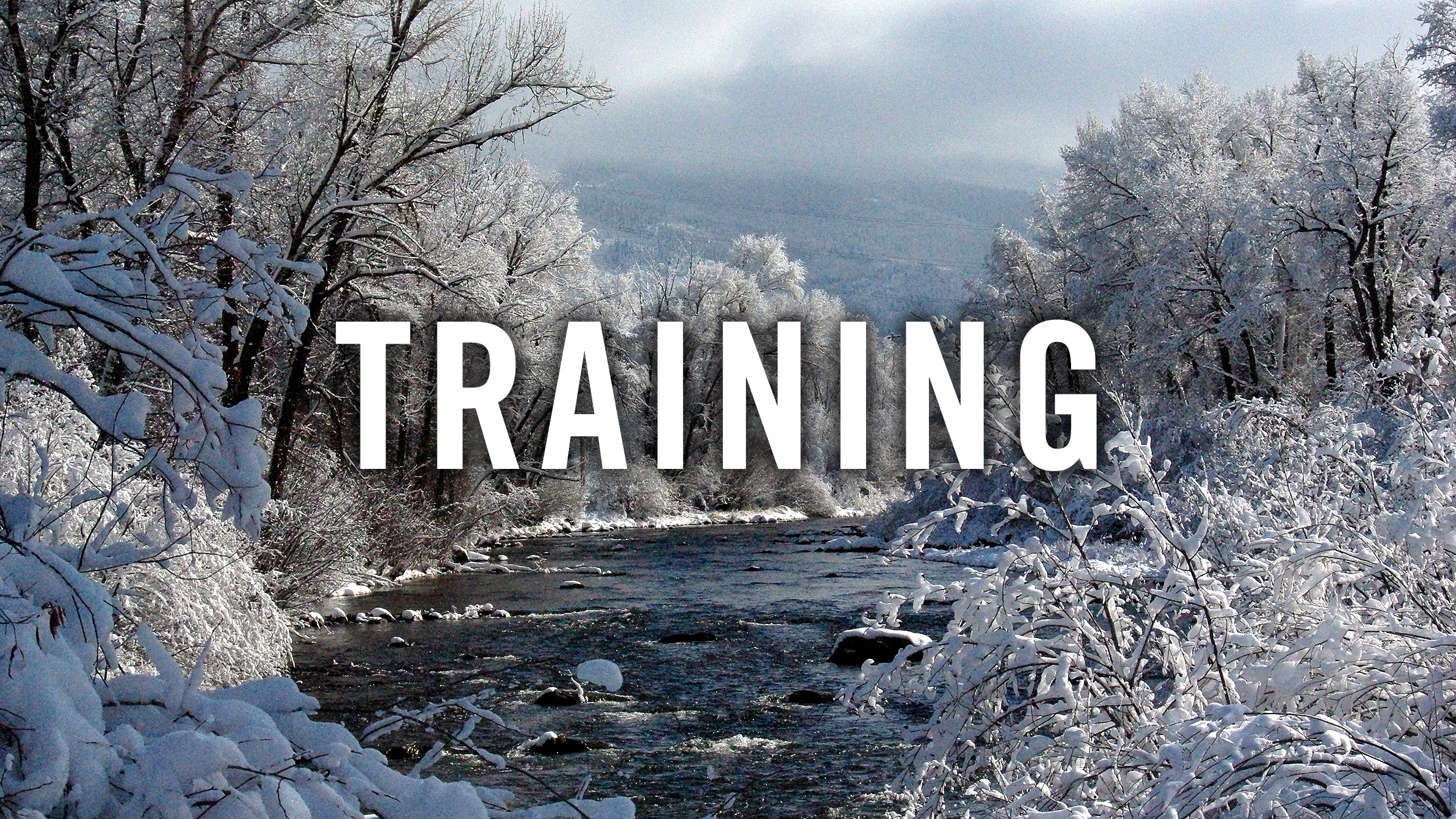 Yampa River Winter, Steamboat Springs, CO