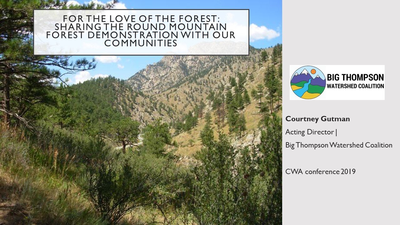 Courtney Gutman, Big Thompson Watershed Coalition 