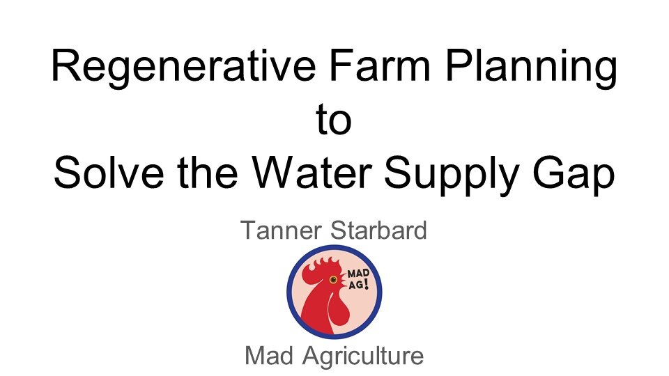 Tanner Starbard, Mad Agriculture