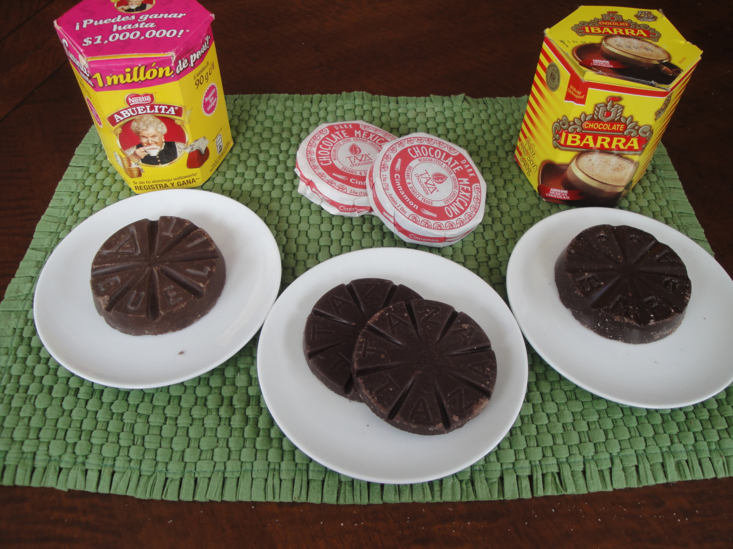 Store-bought Mexican chocolate