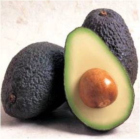 Ripe Hass avocados. If you are not ready to use them right away, store whole, ripe avocados in the refrigerator.