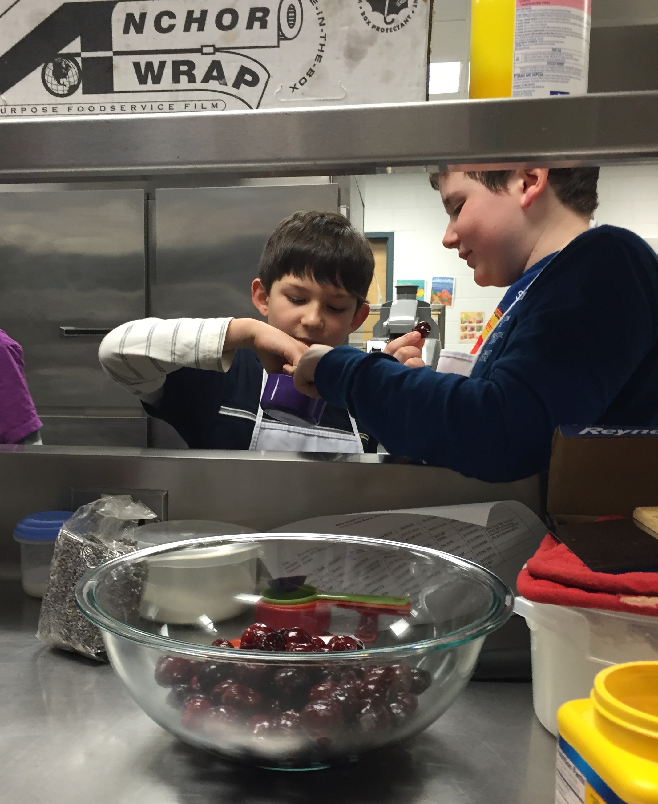 Tasting cherries