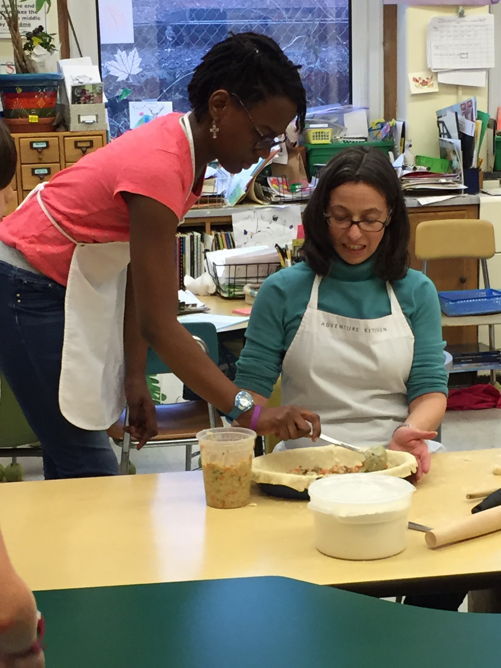 Adding the Filling To the Pie