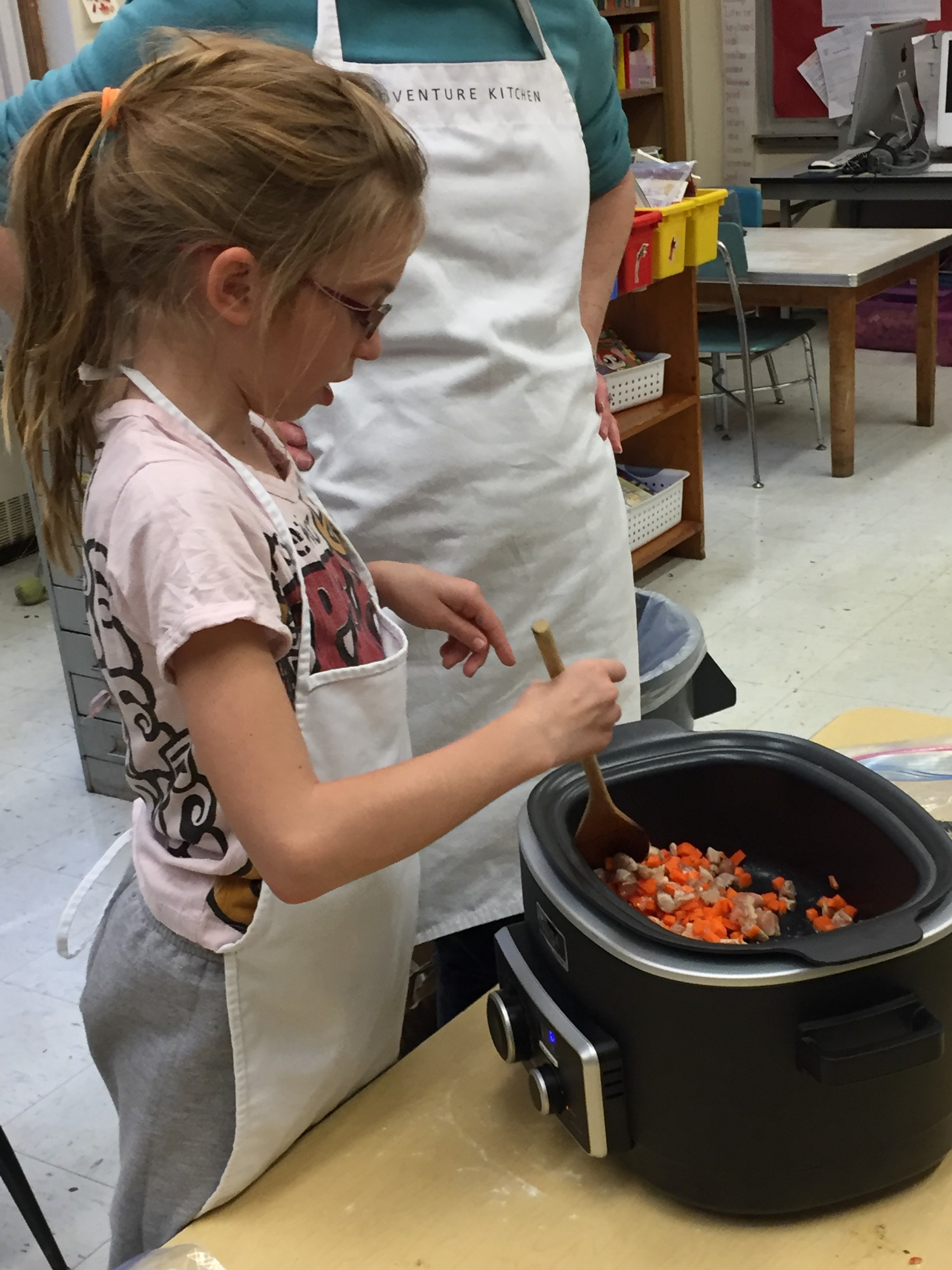 Stirring In the Carrots