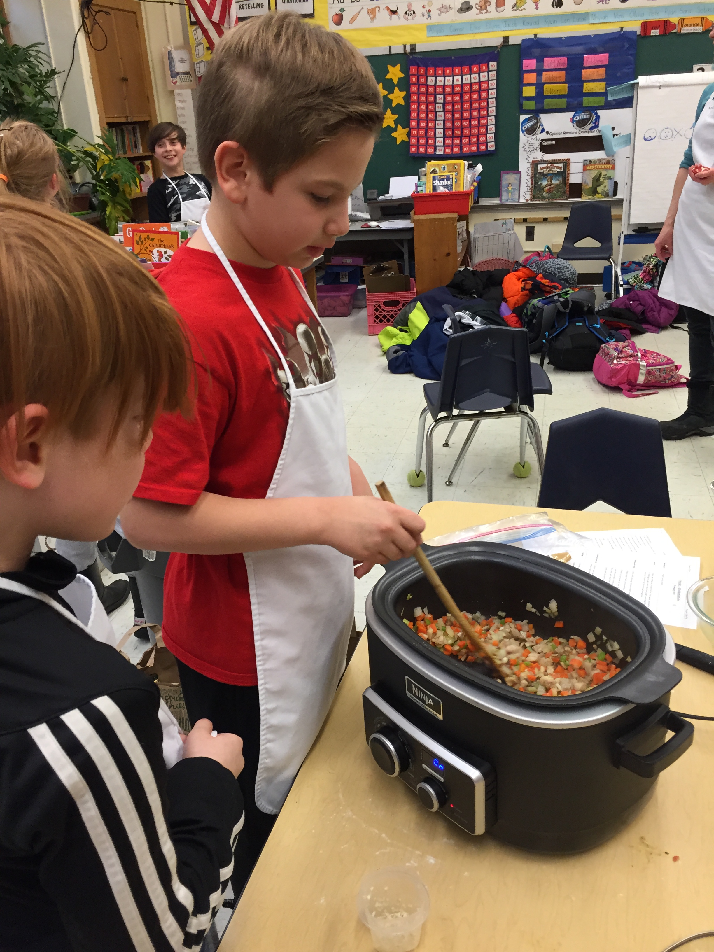 Stirring In the Garlic