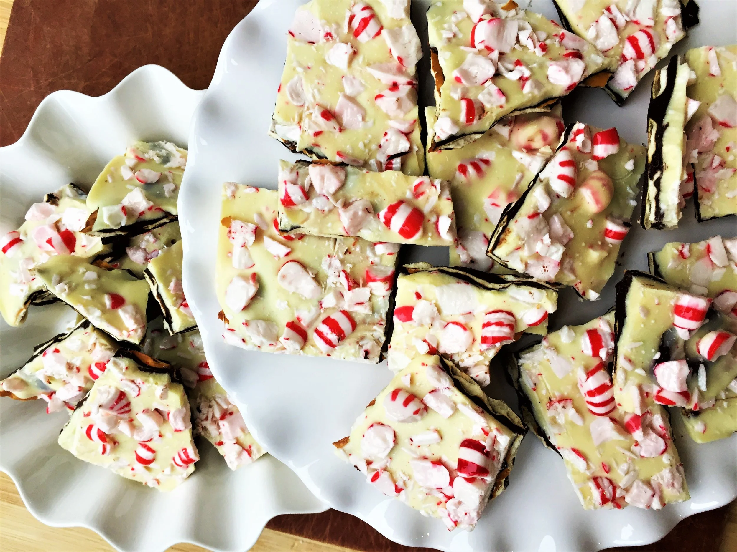 Peppermint Pretzel Bark