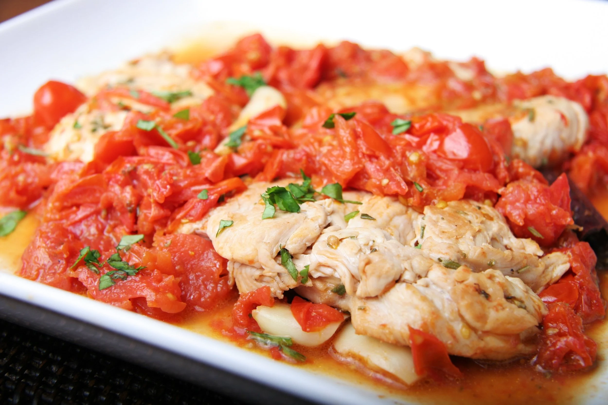 Chicken Sabate (photograph by Deborah Guzman-Meyer)