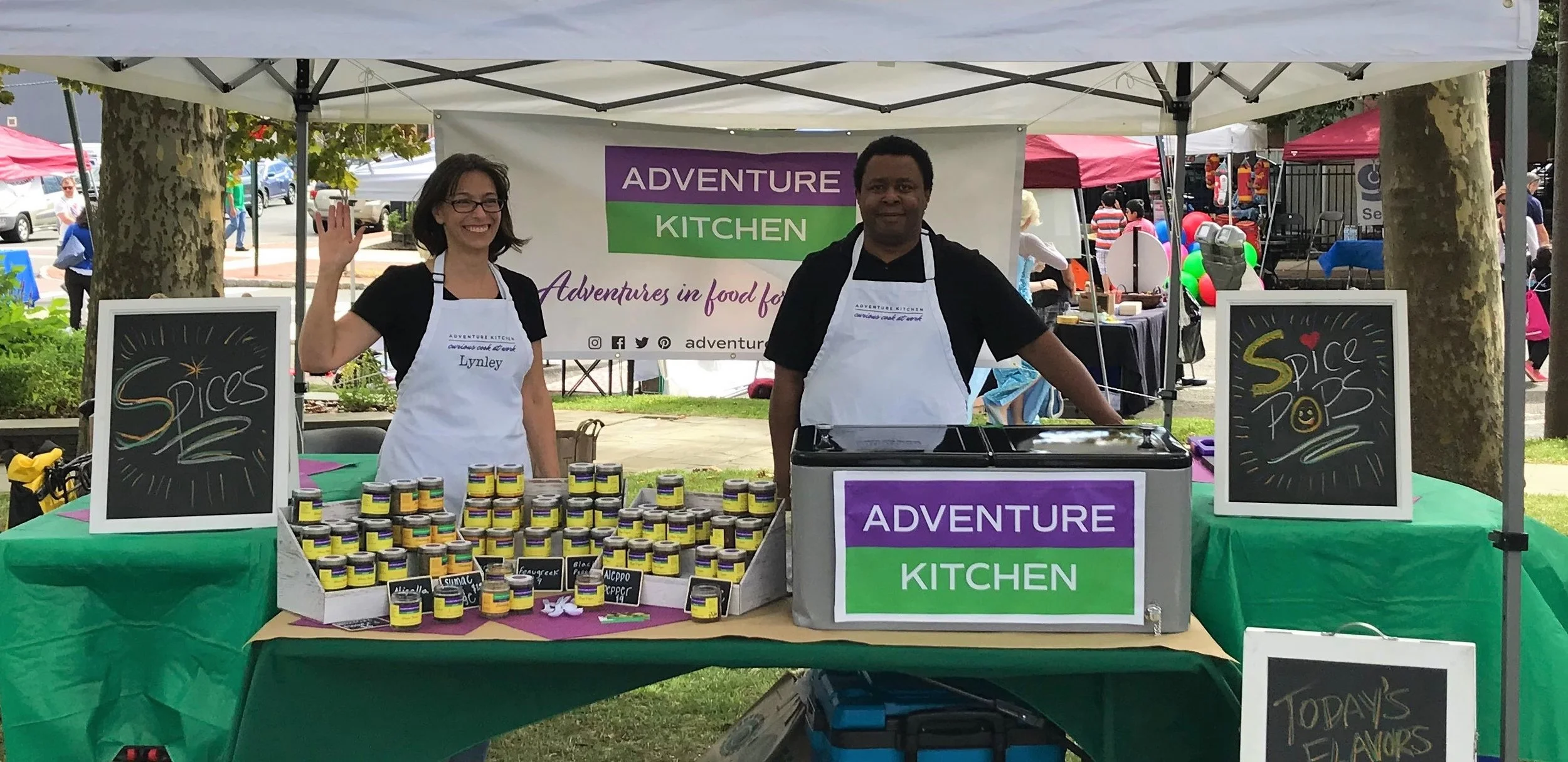 Adventure Kitchen at the Montclair Farmers Market