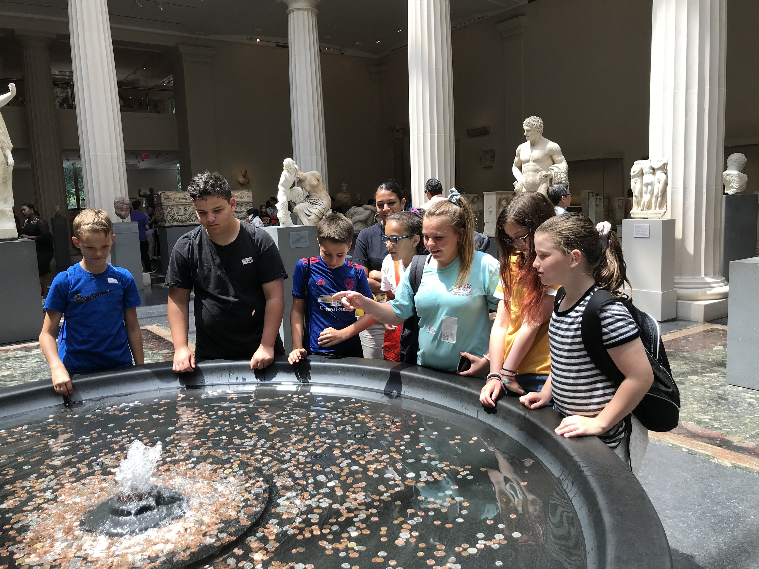 Throwing Coins in the Fountain