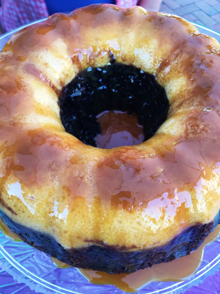 Chocolate Caramel Flan Cake