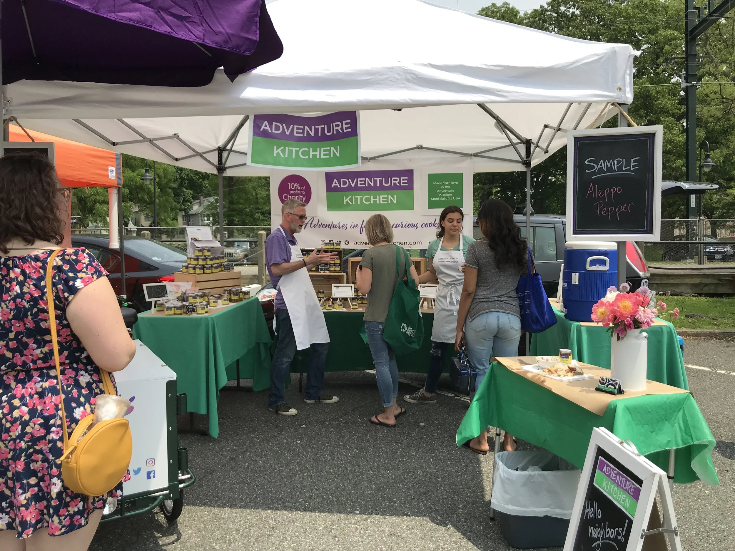 Adventure Kitchen Walk &amp; Talk + Nutley Farmers Market