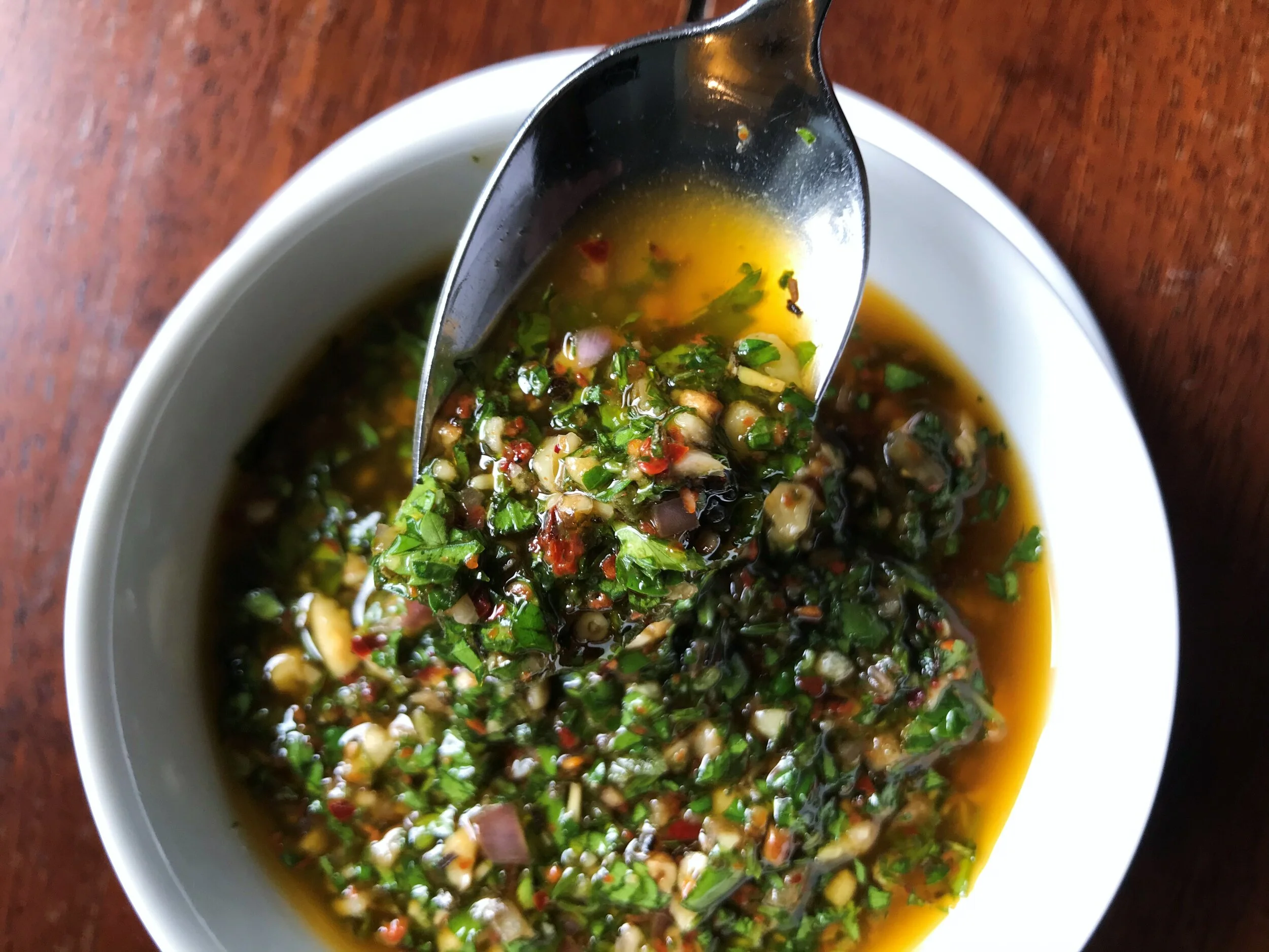 Recipe Aleppo PestoChimichurri — Adventure Kitchen