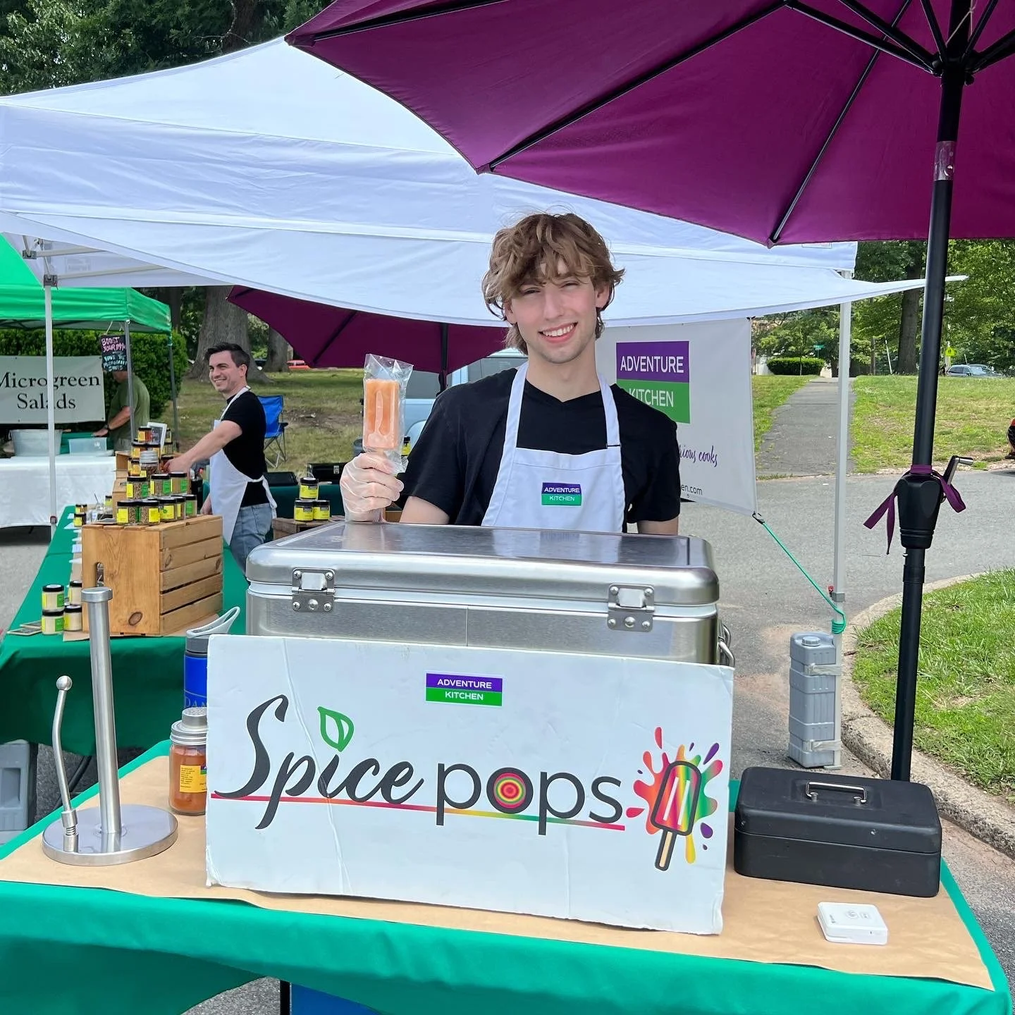 Adventure Kitchen at the Montclair Farmers Market 7/1