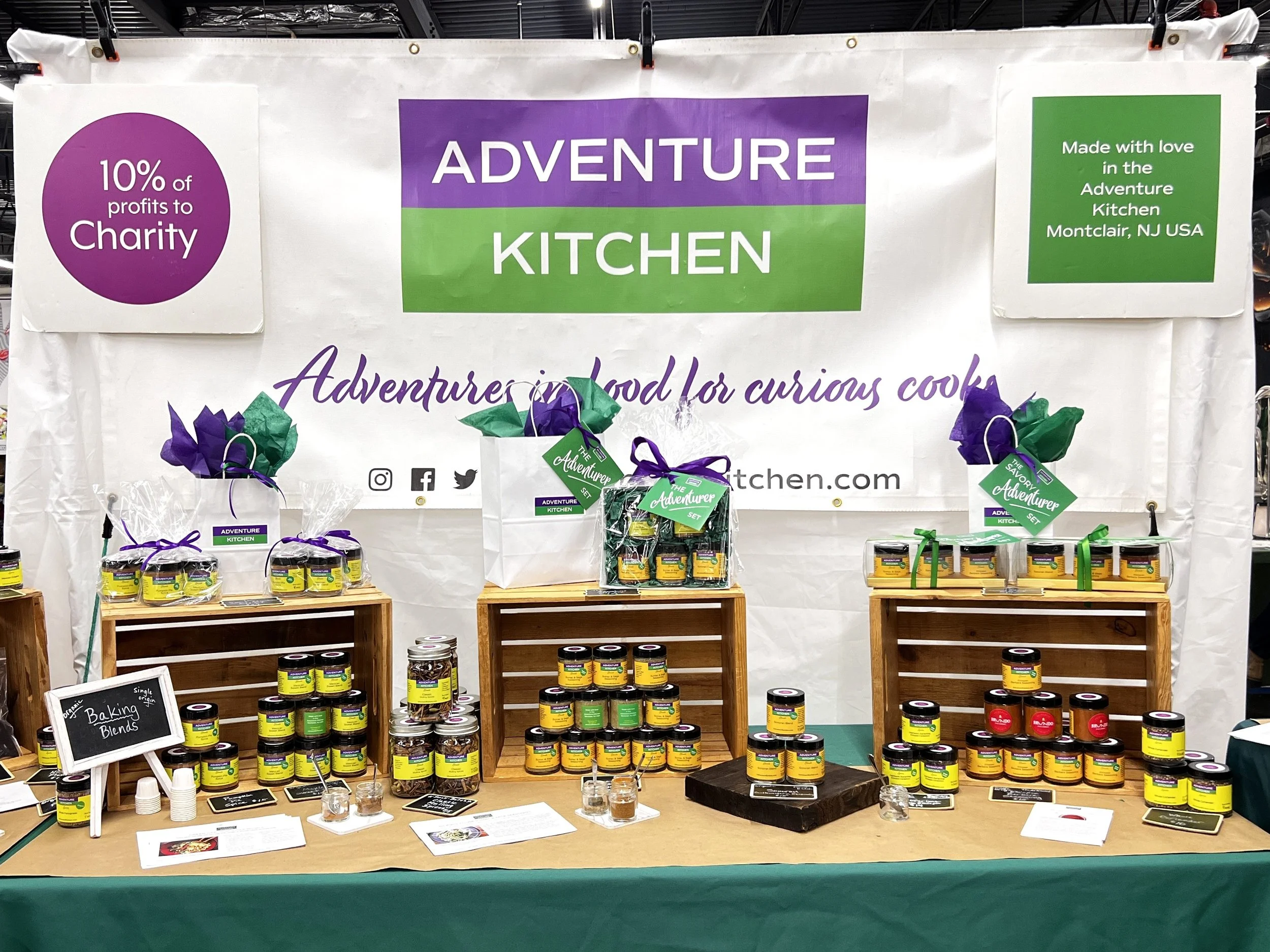 Adventure Kitchen at Montclair Flea Holiday Market 12/13!