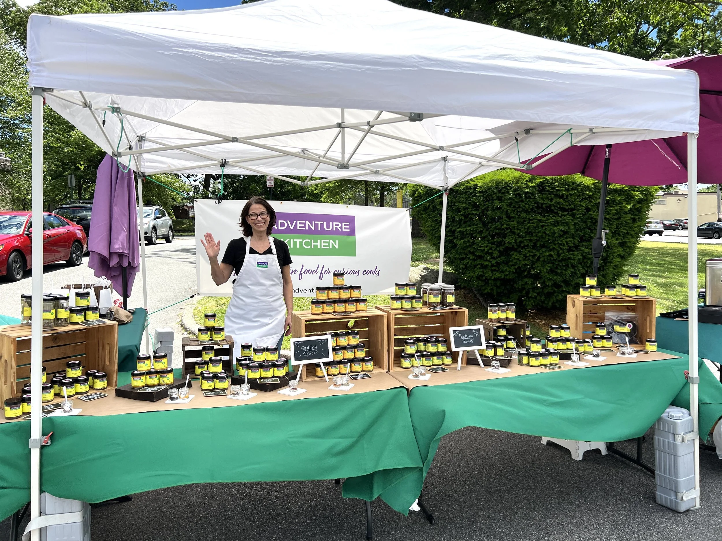 Adventure Kitchen at the Montclair Farmers Market 9/5