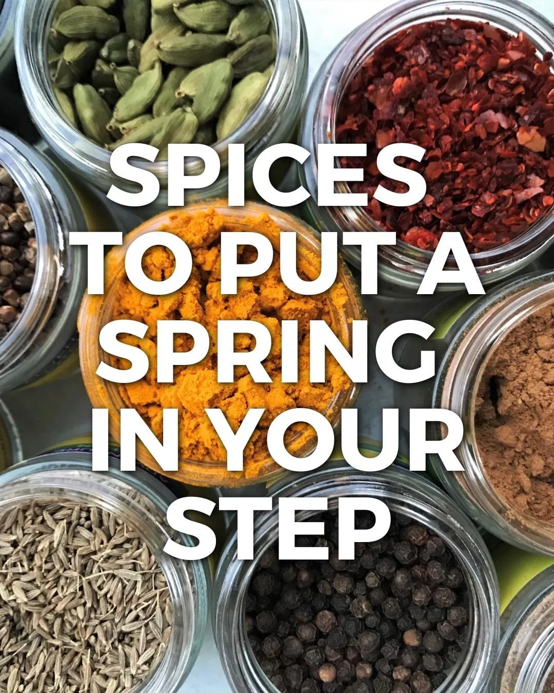 Start with this -

Open the lid. 

Can&rsquo;t smell anything?

Listen, life is too short to hang into those sad tired spices from the past. 

There&rsquo;s a big, beautiful world of springtime deliciousness out there! Time to move on.

We&rsquo;ll d