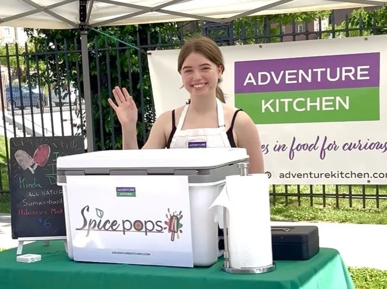 Spice Pops at the Nutley Farmers Market 8/9