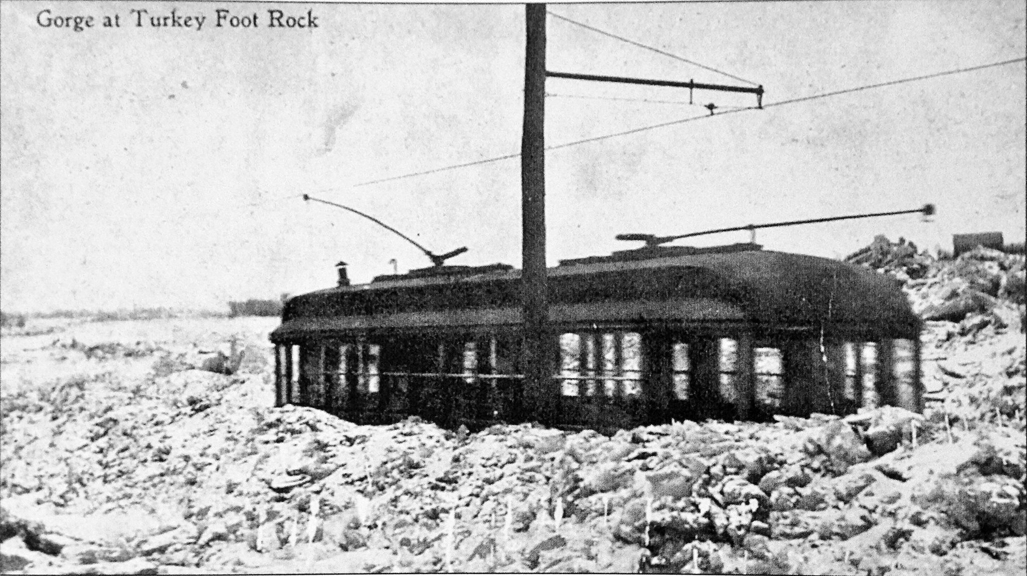 Apparently this was adjacent to the Turkey Foot Rock location just West of Jerome Road and the crossover point..jpg