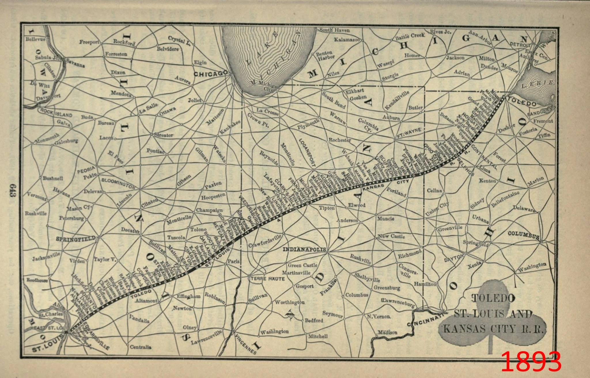 Toleldo, St. Louis &amp; Kansas City R.R.