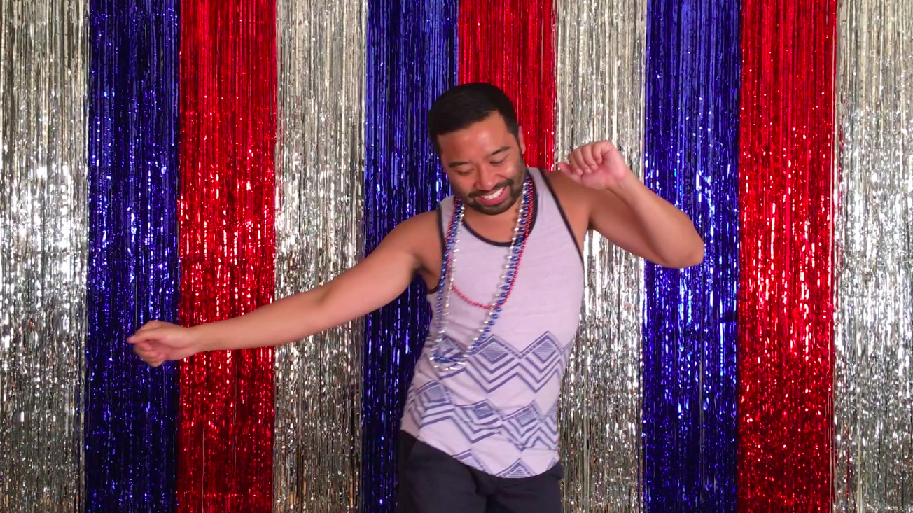 video still from Let's Dance America!