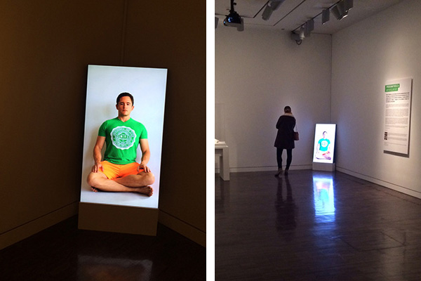 installation detail at the Asian Art Museum in San Francisco