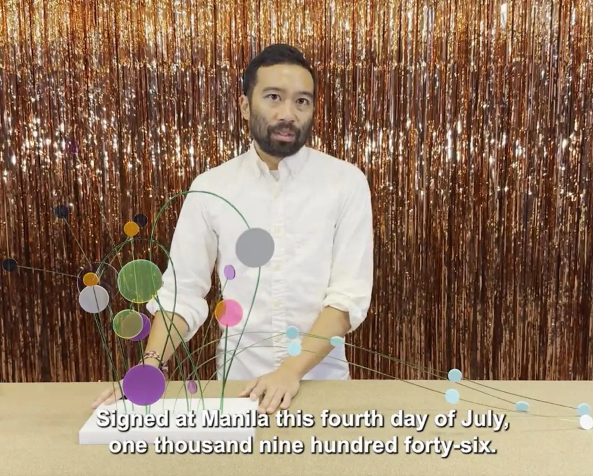 Happy 4th to the Philippines, too, especially @alex.eala 🇵🇭

&ldquo;The Fabulous Society of 23: Episode Two&rdquo;
2025
Single-channel video without audio
10 minutes 46 seconds
