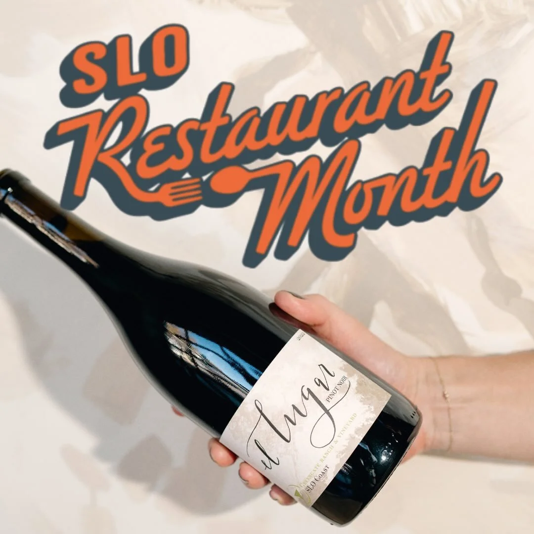 New year, new favorite wine 🍷
January is SLO Restaurant Month, and we&rsquo;re celebrating with complimentary tastings every Thursday from 12&ndash;5.
Never been to our tasting room? Now&rsquo;s the perfect time.
Dry January? We don&rsquo;t know her