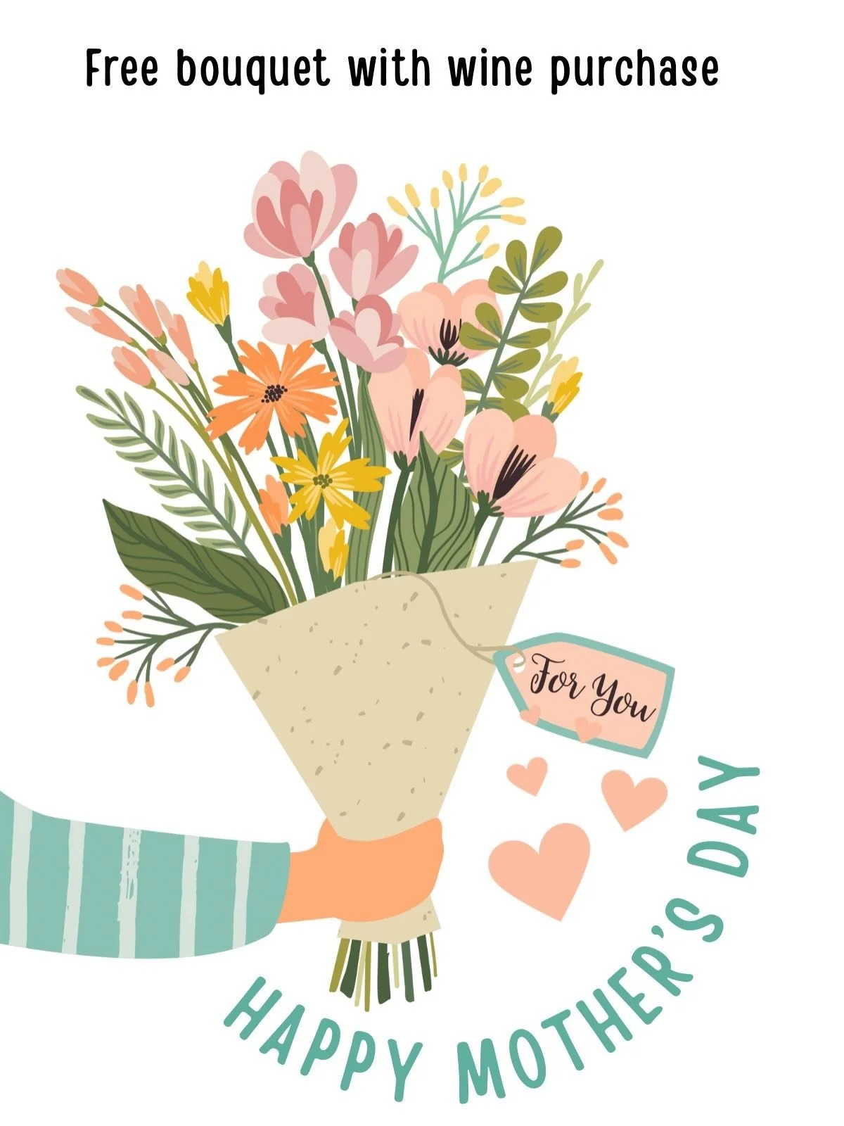 🌷 Mother&rsquo;s Day is blooming at Ellugar Winery￼ 🌷

Starting tomorrow &mdash; Thursday through Sunday &mdash; we&rsquo;re celebrating all the moms, grandmas, bonus moms, and mother figures with flowers + wine.

Purchase a bottle of wine (or more