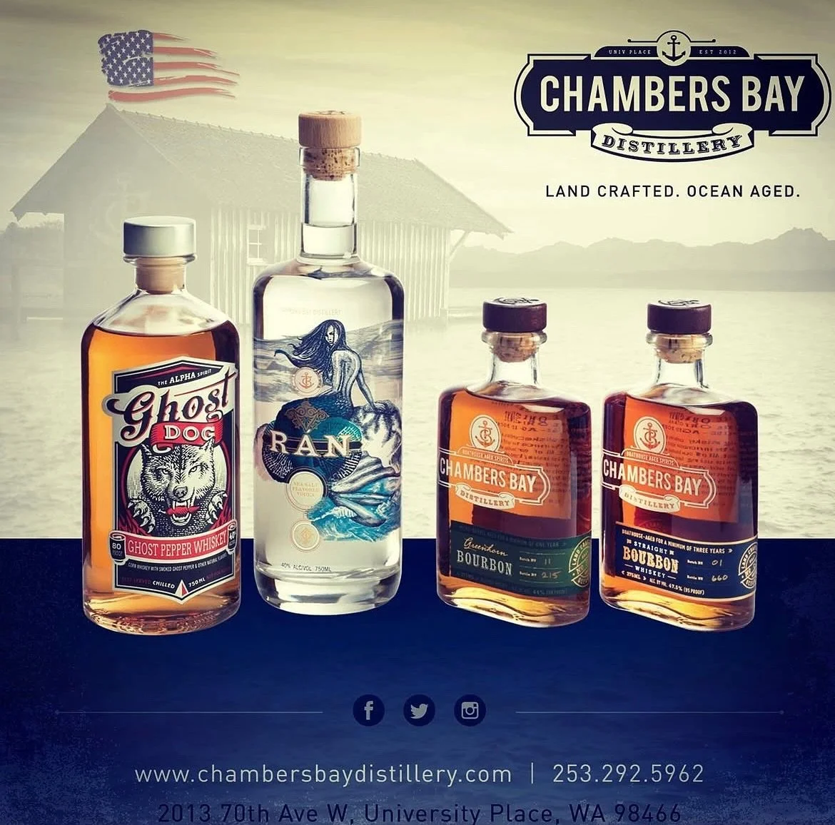 Happy 4th of July! 🇺🇸💥 Celebrate with us at our tasting room on Bridgeport. We&rsquo;ll be open regular hours today, doors open at 4pm. 
&hellip;
3610 Bridgeport Way W
&hellip;
#FourthOfJuly #CraftCocktails #ChambersBay #UniversityPlace #Tacoma #V