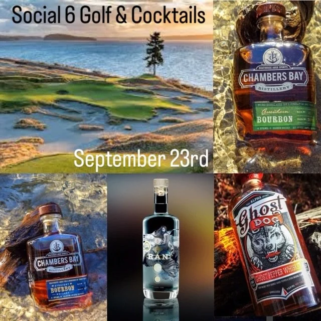 Join us on September 23rd for our last Social 6 event of the year. You&rsquo;ll enjoy a casual 6 hole loop at @chambersbaygolf along with a couple tasty cocktails. The link to sign up is on our linktr.ee page which is accessible on our Instagram prof