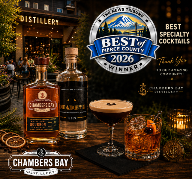 Chambers Bay Distillery Earns Best of Pierce County