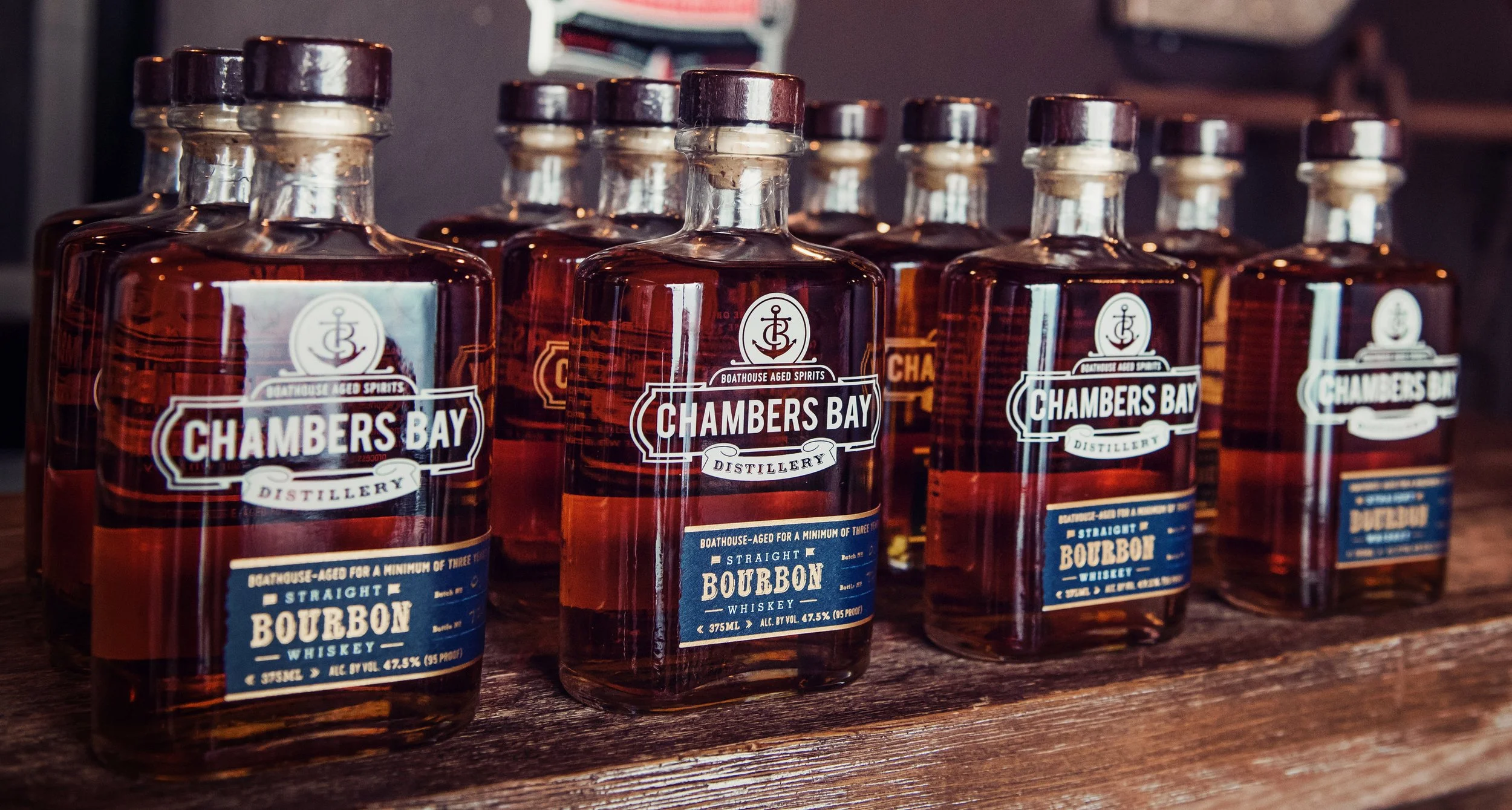 Chambers Bay Distillery. Straight Bourbon Whiskey. Boathouse Aged.jpg