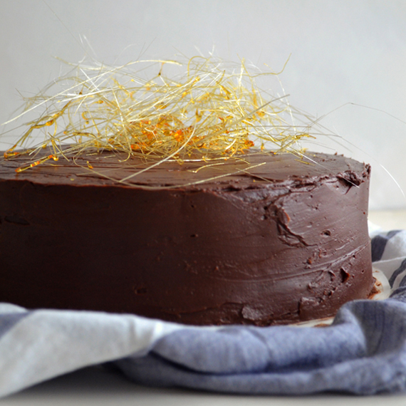 Chocolate Sour Cream Cake