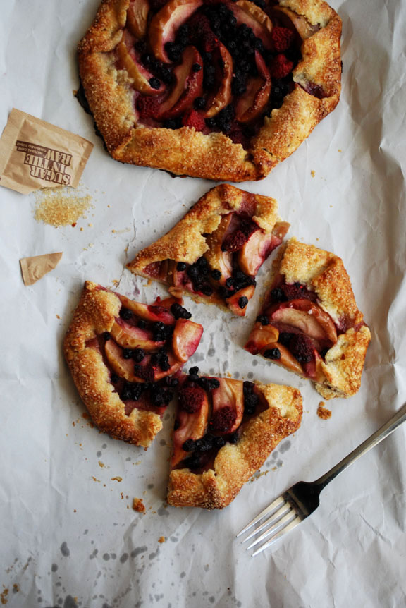 Apple and Berry Galettes