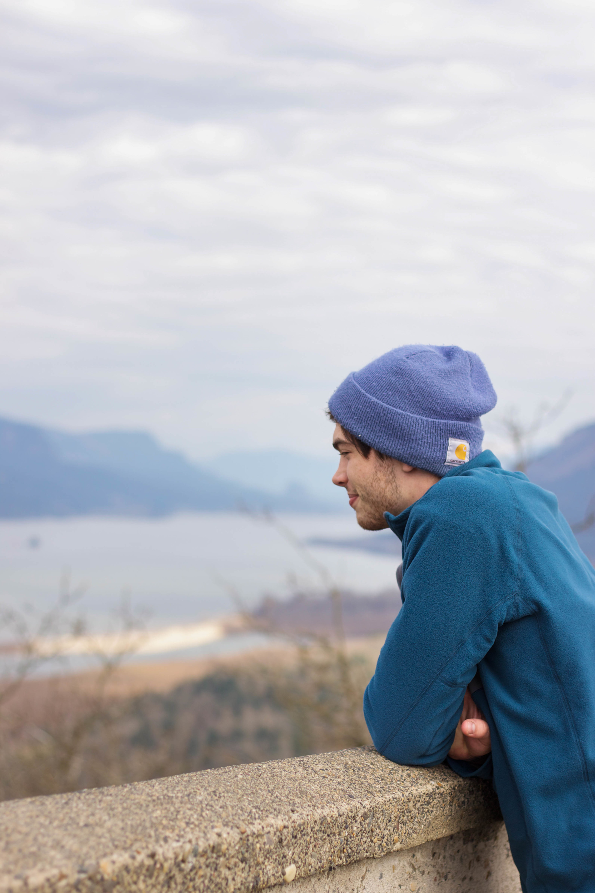 View of the Columbia River Gorge from Crown Point