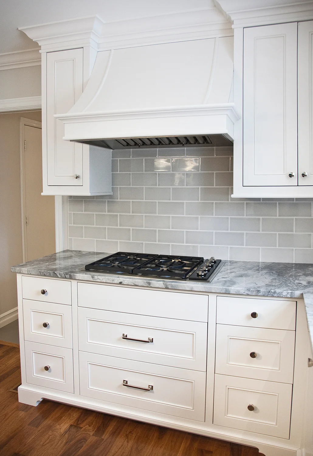 white range hood