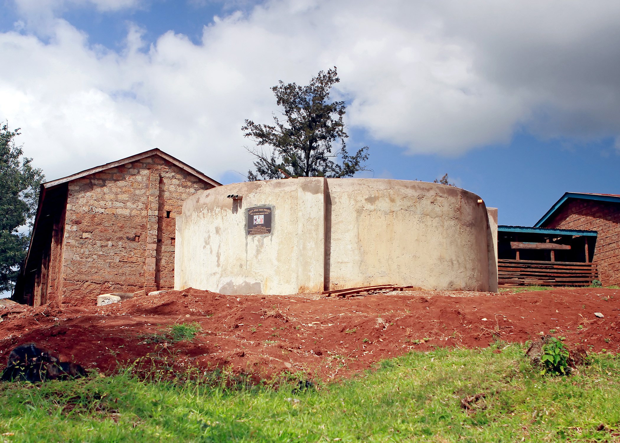 Ava's Well at Gitaro School was commissioned in January 2014