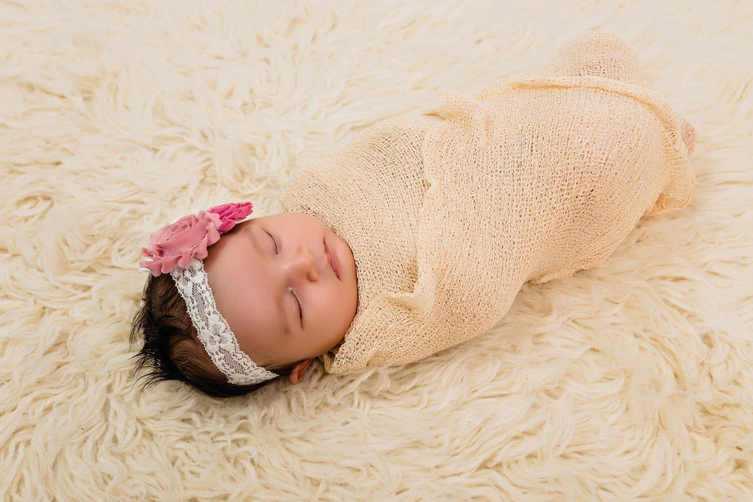 One Month Old Baby Girl