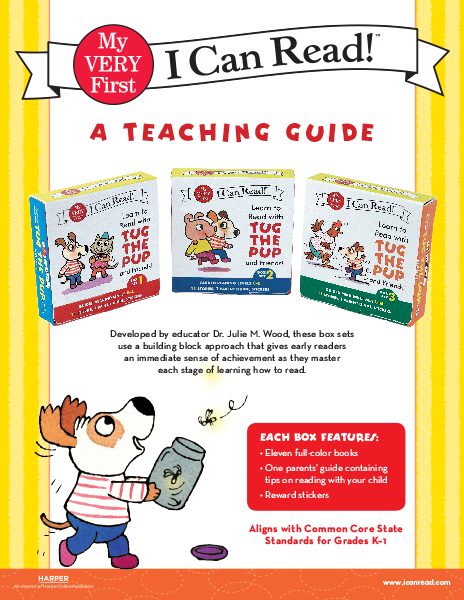 My Very First I Can Read! Teaching Guide