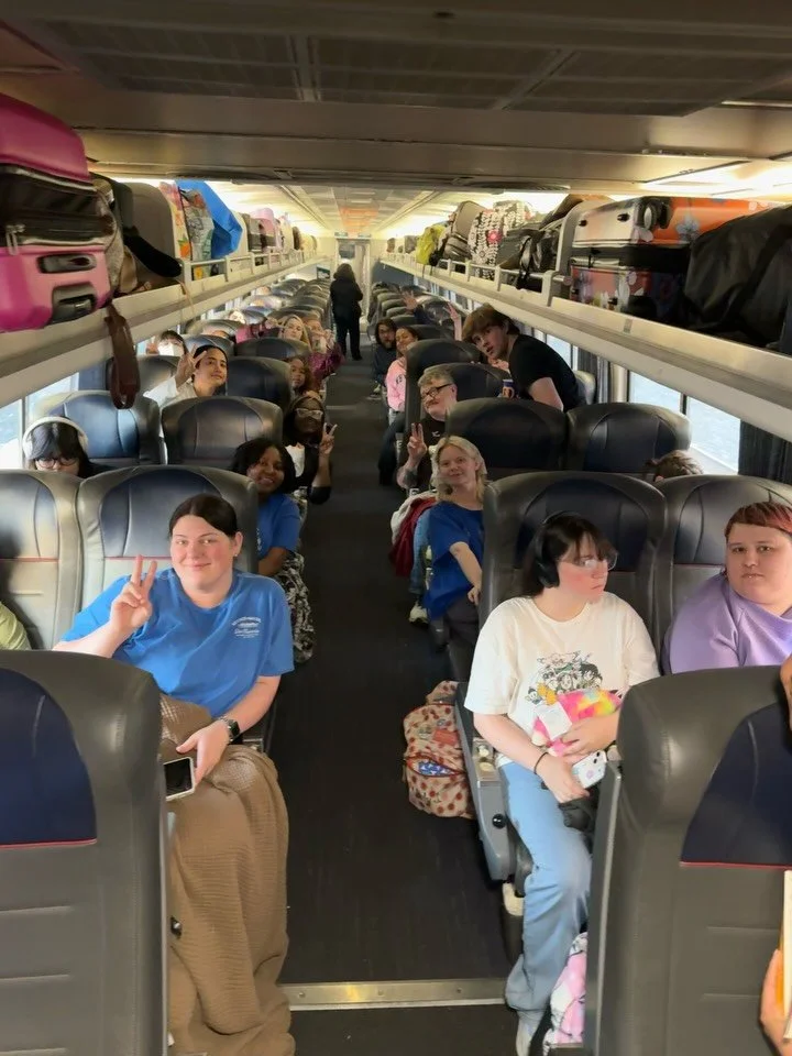 Headed home on a 26 hour @amtrak ride with 30 students after a week in NYC. We hit the MET, MOMA, PS1, The Whitney Biennial, the Brooklyn Museum, and about 50 individual galleries. We had a few alumni pop in for surprise visits. Pizza was eaten, frie